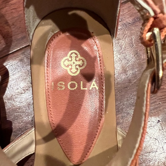 Isola pink and gold sandals - Picture 2 of 5